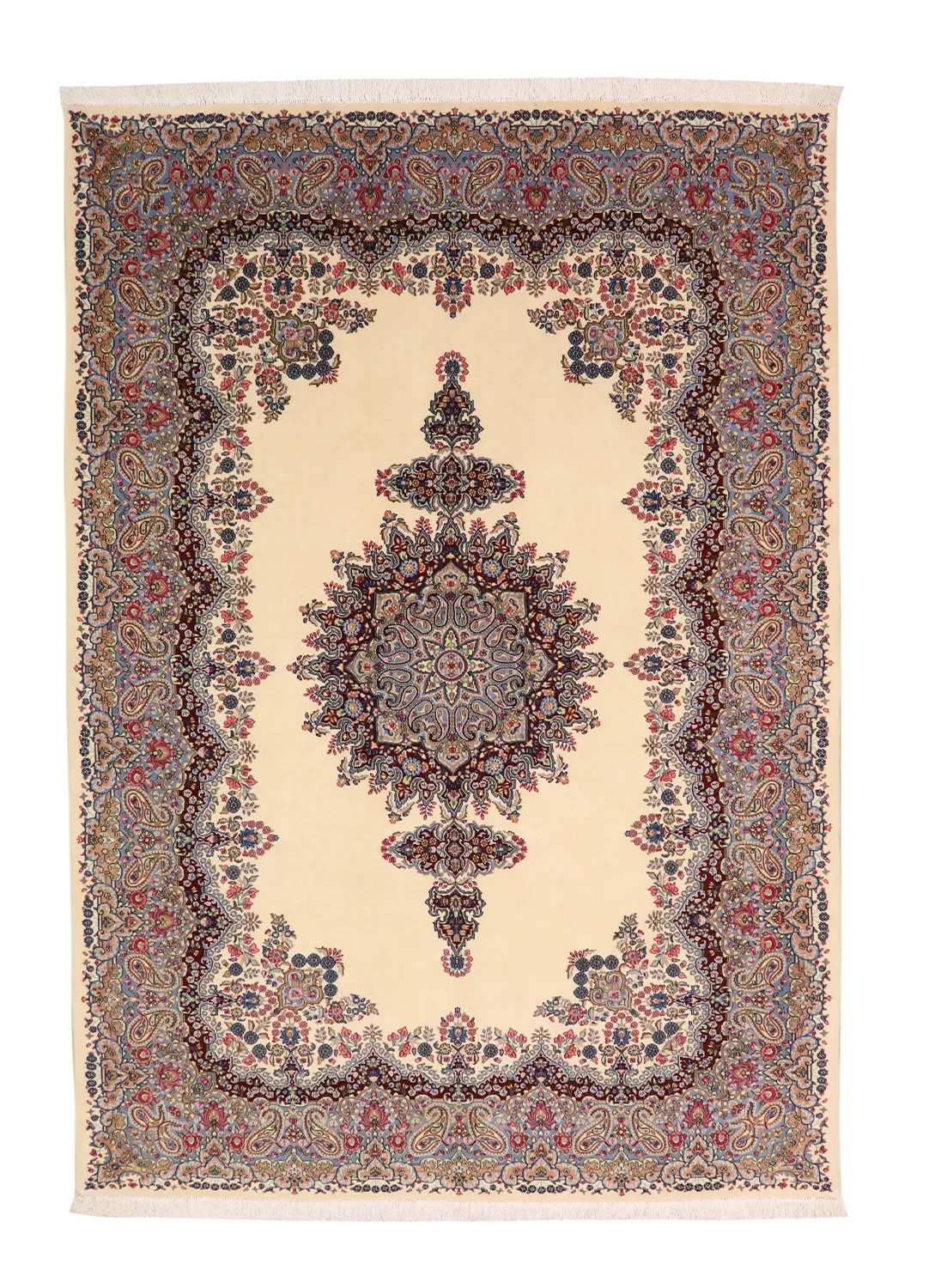 fint persisk teppe kirman kode 49520