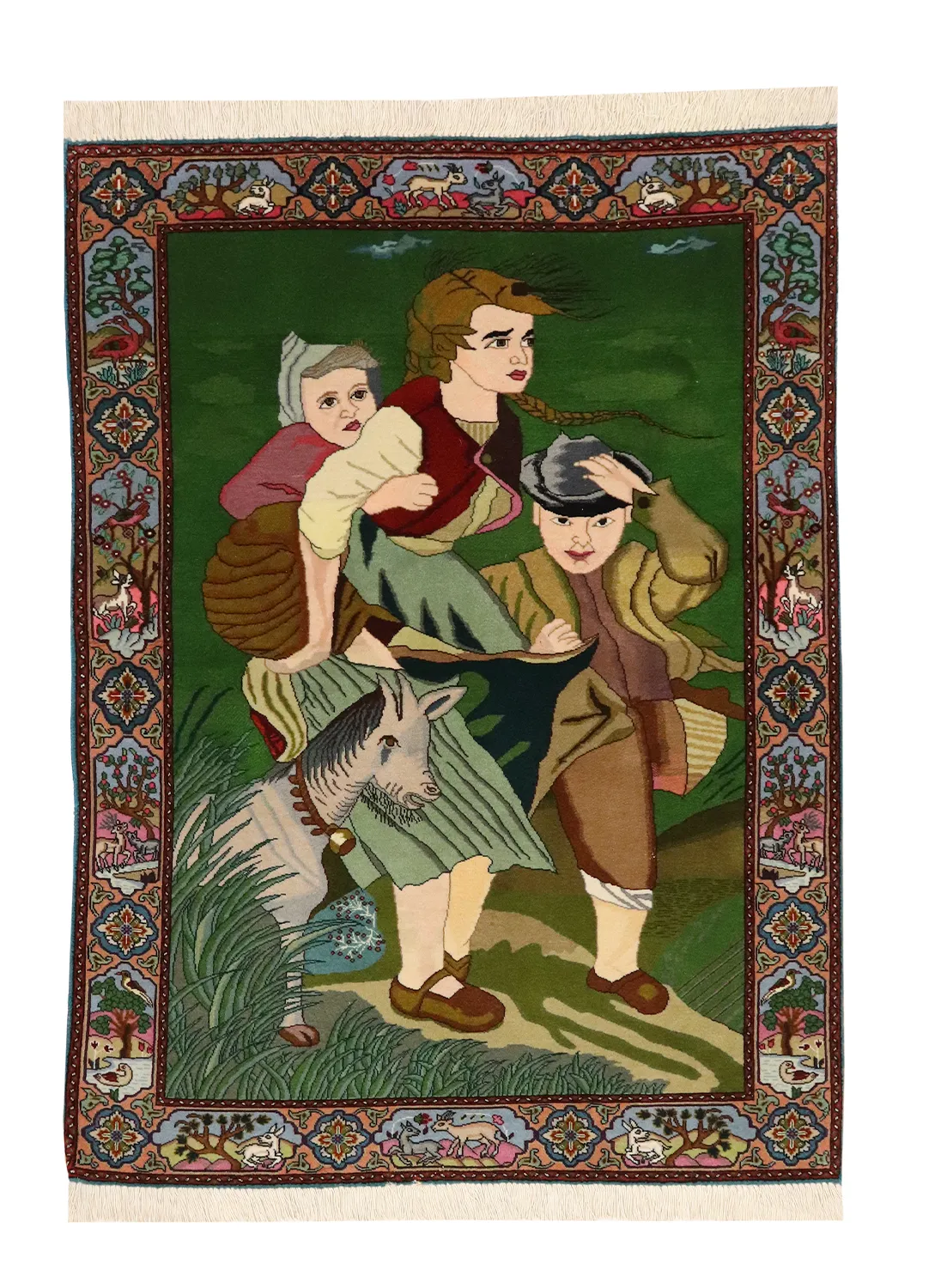persisk teppe tabriz kode 58771