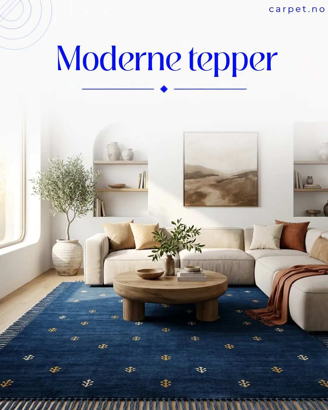 Moderne tepper